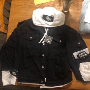 bomber hooded jacket